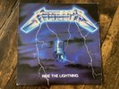 Metallica Ride The Lightning vinyl lp record, Original Megaforce Press 60396-1