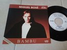 MIGUEL BOSE BAMBU mexico single 7 single promo mexican WEA
