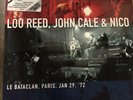 LOU REED,JOHN CALE,& NICO-LE BATACLAN, PARIS JAN 29 '72 (2 DISCS) NEW SEALED LP