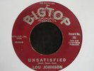 LOU JOHNSON - Unsatisfied c/w Magic Potion - Northern Soul Classic - Listen
