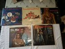 5 x James Bond ORIGINAL SOUNDTRACK-TGHUNDERBALL-DR NO-GOLDFINGER-RUSSIA-EX VINYL