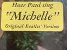 Beatles Original Rubber Soul LP in shrink with VERY RARE Michelle Sticker on Cov