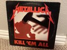 metallica kill em all vinyl 1988 Elektra  Press
