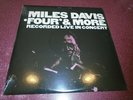 MILES DAVIS FOUR & MORE RECORDED LIVE IN CONCERT LP SEALED COLUMBIA NO BAR CODE