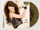 Miley Cyrus Breakout gold vinyl & black splatter (vinyle or et splatter noir) 