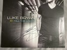 Luke Bryan Signed autographed Kill The Lights vinyl record LP star