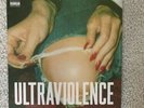lana del rey vinyl, unltraviolnce blue and violet