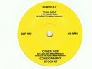 RARE PUNK/KBD-CLAY FAV-CONSIGNMENT STOCK EP-UK OWN LABEL (PRIVATE PRESS)