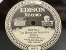 1925 Edison Diamond Disc Records E, Unknown Soldier’s Grave & Christofo Columbo