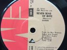 Queen Seven Seas Of Rhye South African 7” 45