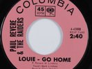 Garage Mod 45 PAUL REVERE & THE RAIDERS Louie - Go Home COLUJMBIA VG++ HEAR