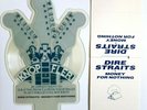 NM/NM DIRE STRAITS MONEY FOR NOTHING Shaped Vinyl Picture Pic Disc + PLINTH