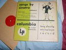 Frank Sinatra 10 inch LP COLUMBIA   'songs by sinatra volume 1'