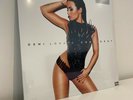 Demi Lovato - CONFIDENT - Black & White Dipped Vinyl - *SEALED* LP (UO)
