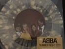 ABBA - SUMMER NIGHT CITY - NEW MINT CLEAR/YELLOW SPLATTER 7