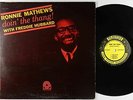 Ronnie Matthews w/ Freddie Hubbard - Doin' The Thang  LP - Prestige Mono RVG VG+
