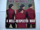 THE KINKS # 3 A WELL RESPECTED MAN VERY RARE RED PYE LABELVPV 76022.30 FRANCE