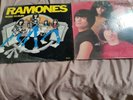 2 Ramones End of the Century punk Sire LP VINYL ALBUM & Road to ruins
