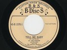 '55 Midwest R&B/DooWop LIL' JOE BONNER/IDOLS Tell Me Baby/Do You Love Me M- HEAR