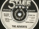 THE ADVERTS - ONE CHORD WONDERS / QUICK STEP, STIFF, 1977-7