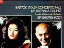 SXL 6802 NB UK - CHUNG - BARTOK - VIOLIN CONCERTO NO. 2 - SOLTI - SAMPLE - NM