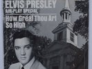Rock Gospel 45 ELVIS PRESLEY How Great Thou Art RCA VICTOR promo picture sleeve