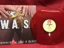 W.A.S.P. Animal F**k Like A Beast 12” RED VINYL Music For Nations RARE