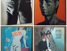 (4) Rolling Stones LPs, Sticky Fingers, High Tides, Tattoo You, Undercover