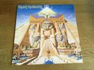 IRON MAIDEN Powerslave LP 1984 Rock Metal EXC/EXC  A1 B1 SQUARE CORNERS  Aces