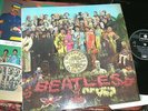 THE BEATLES -      Sergeant Pepper,     RARE 1970 UK LP + CUTOUTS..... NICE COPY