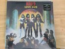 KISS Love Gun LP 2014 w/ Cardboard Gun Sealed & Dressed To Kill Vinyl