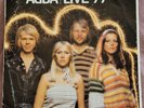 ABBA LIVE 77 SWEDISH PROMO RARE GOLD FLEXI SINGLE 7'' RECORDED IN AUSTRALIA