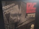 DC Breaks - Shaman / Let It Go - Ram Records VG++ Drum and Bass Vinyl 2013