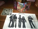 SANTANA ( 2 ) VINYL LP lot: SELF TITLED / ABRAXAS gatefold with ORIG poster VG+