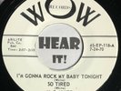 Crude Rockabilly Oddball EP 45 W.O. WHITE on WOW WL Horning Outsider Song Poem