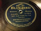 BILLIE HOLIDAY w/ ARTIE SHAW - 1938 BLUEBIRD B-7759 - ANY OLD TIME (E)