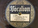 Vocalion 15656 Bennie Goodman's Boys A JAZZ HOLIDAY  78 rpm 1928 E-/EE-