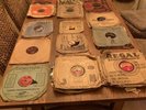 Bundle of 60 78 RPM Records Vintage Parlophone HMV Columbia, Decca, REX, Etc