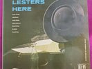 LESTER YOUNG  'LESTER'S HERE'  DG. NORGRAN RECORDS.FLAT RIM, RARE.  1ST.