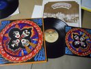 KISS- ROCK AND ROLL OVER-1ST PRESS VINYL-CLASSIC ROCK LP ON CASABLANCA -STICKERS