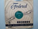 The Midnighters 78rpm Single 10-inch Federal Records #12230 Give It Up NEAR MINT