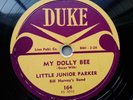Little Junior Parker 78rpm Single 10-inch Duke Records #164 My Dolly Bee