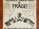Mt. Airy Church Of God In Christ - The Highest Form Of Prayer Is Praise  RARE