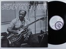 ROBERT JR. LOCKWOOD Steady Rollin' Man DELMARK LP VG+ japan w/ lyric insert