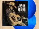 BLUE VINYL----  JASON ALDEAN Rearview Town 2LP RECORD SET You Make It Easy  0817
