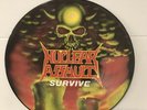 Nuclear Assault – Survive LP 1988 Under One Flag – FLAG 21 P United Kingdom VG+