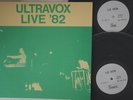 2LP ULTRAVOX Live 82 XL1501 LE VOX UK Vinyl
