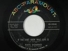 R&B Soul 45 - Fats Domino - If You Don't Know What Love Is - ABC-Paramount - mp3
