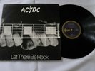 AC/DC Let There Be Rock Vinyl LP Alberts Aussie OZ Blue Label Press OOP VG+