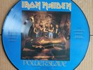 Iron Maiden Powerslave 1984 picture disc mispress